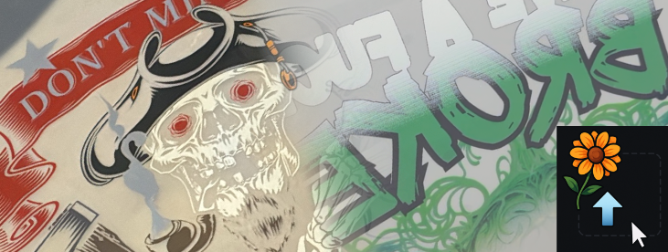 Custom DTF transfer upload preview for individual print orders